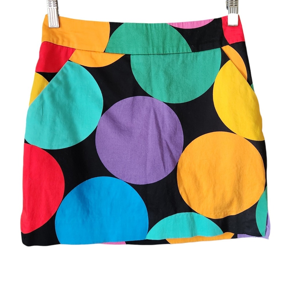 Loudmouth Golf Skort‎ Women's US size 0 POLKA DOT Stretch Pockets Preppy Funky